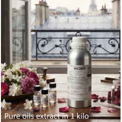 Perfume oil Amber vanilla powdery sweet aromatic inspired from Grand soir